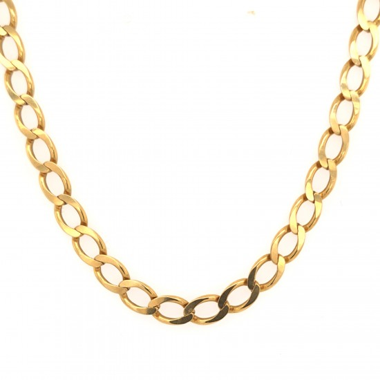 Pre Owned 9ct Curb Chain ZX923